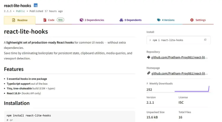 React-Lite-Hooks